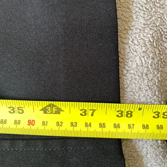 JONES New York Black Dressy  Lined Trench Coat Size 16 - Picture 14 of 15